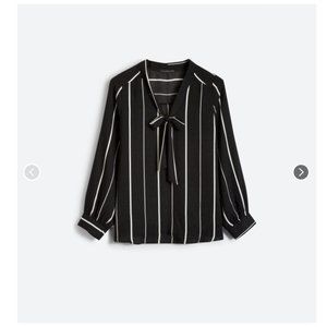 WEST KEI Brea Tie Neck Blouse